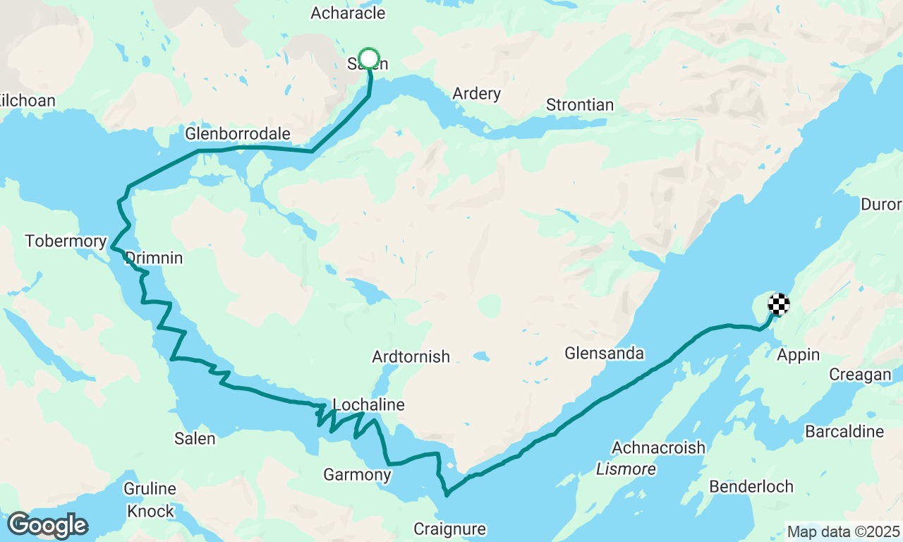 Salen to Linnhe