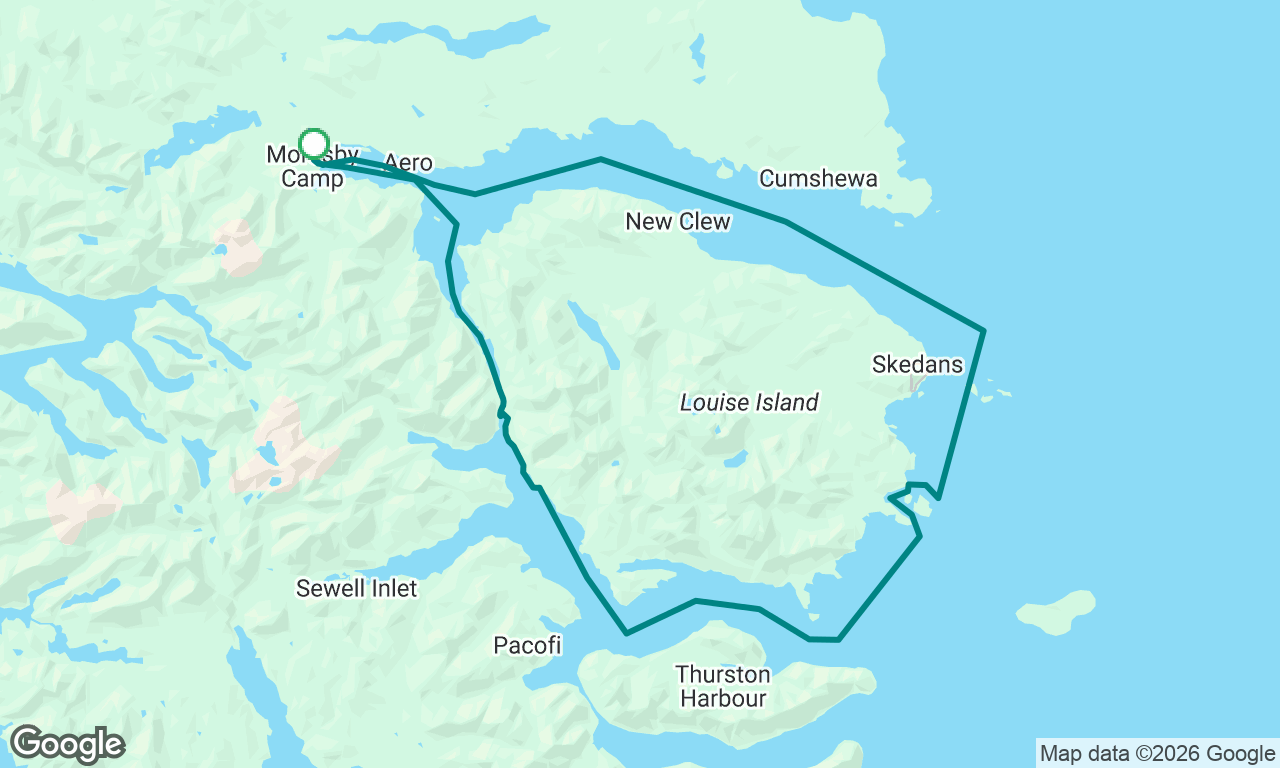 Louise Island zodiac tour