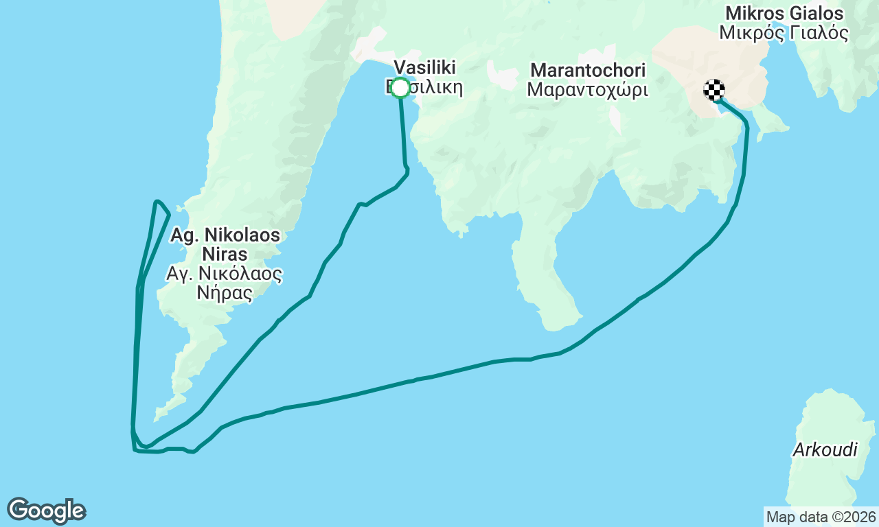 Voyage map