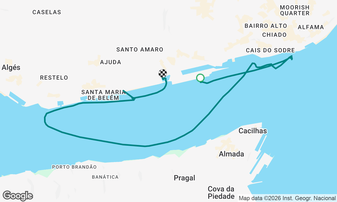 Voyage map