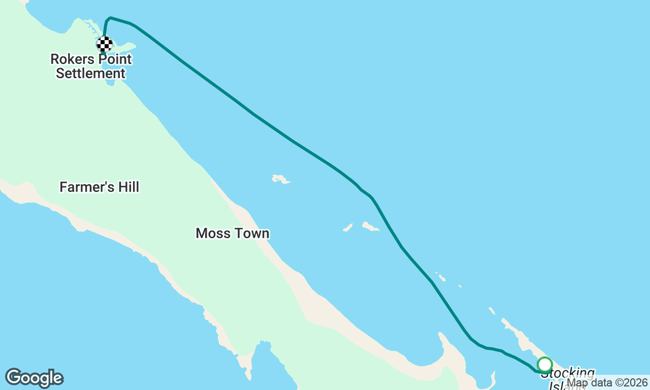 Stocking Island to Grand Isle