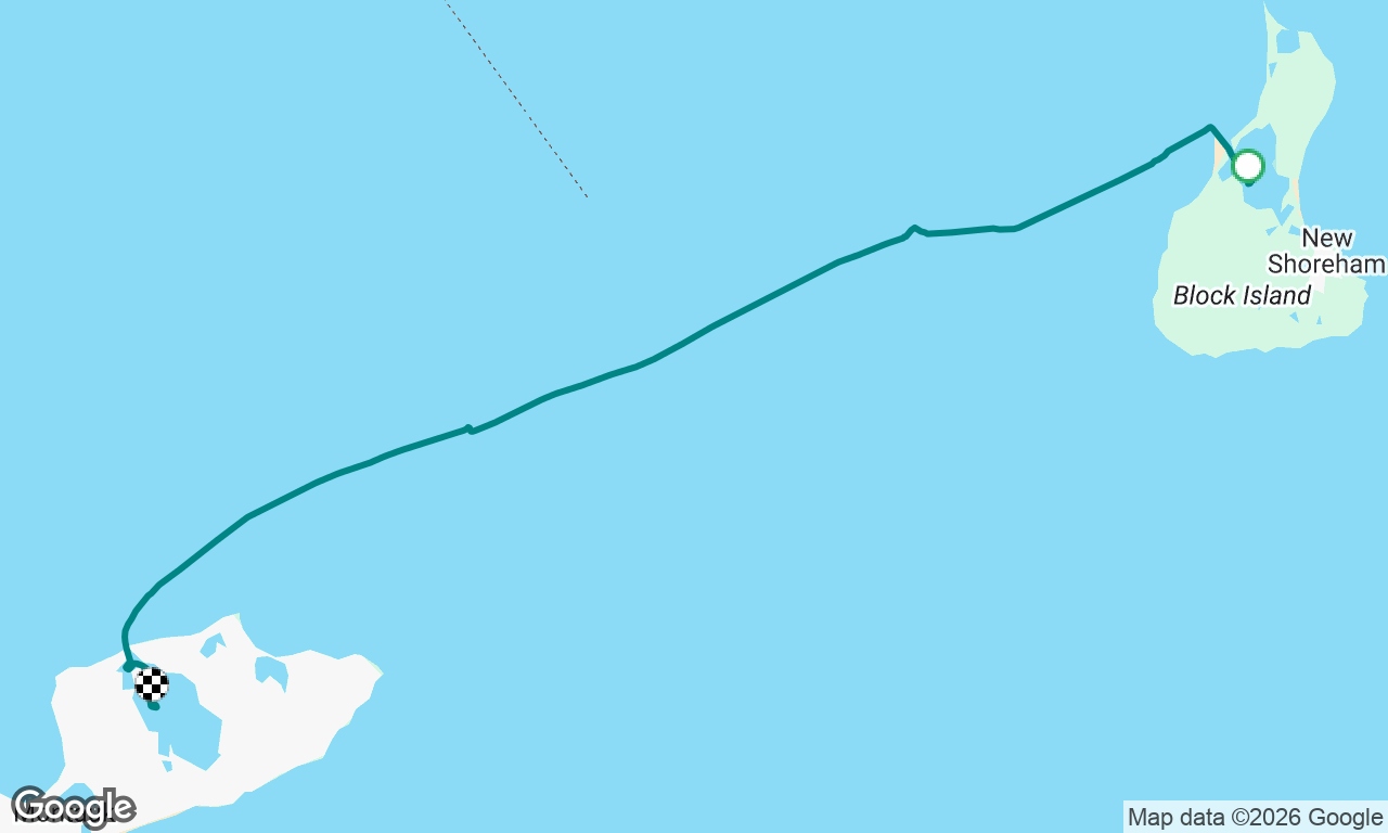 Block Island, RI to Montauk, NY