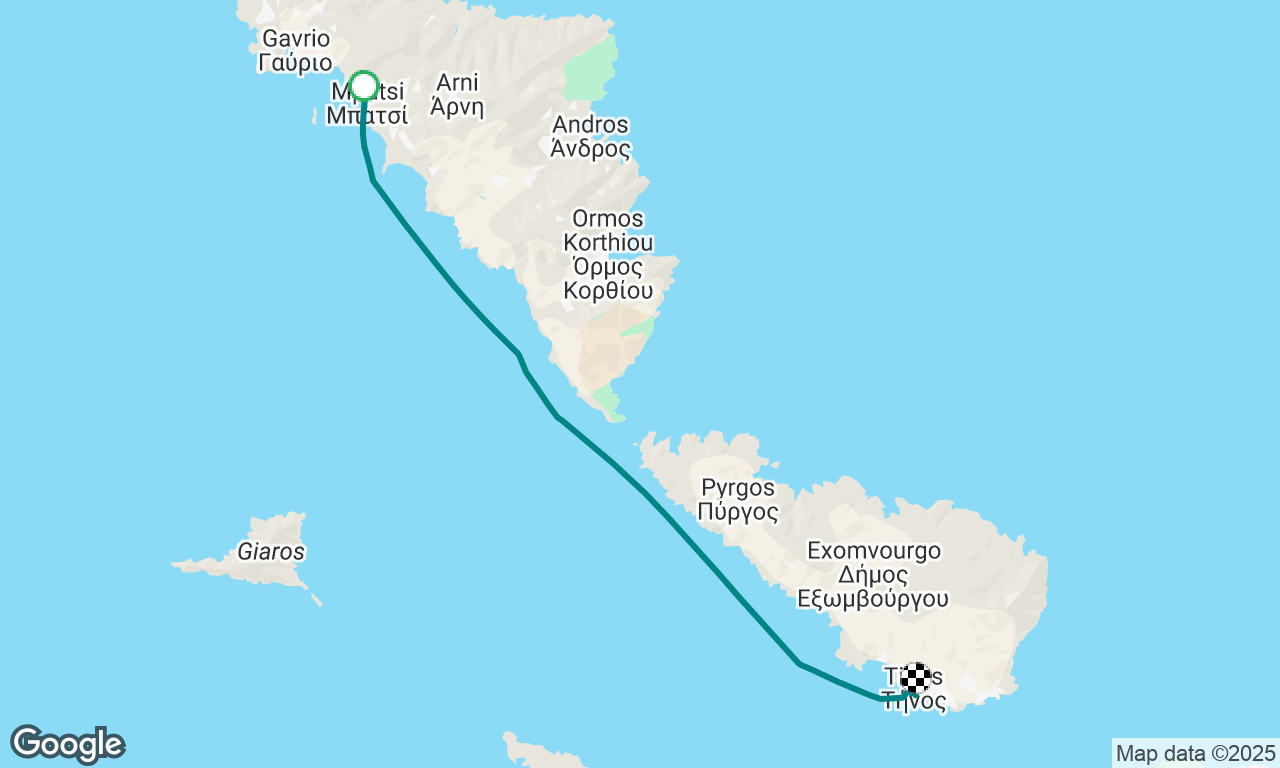 Batsion to Tinos Greece
