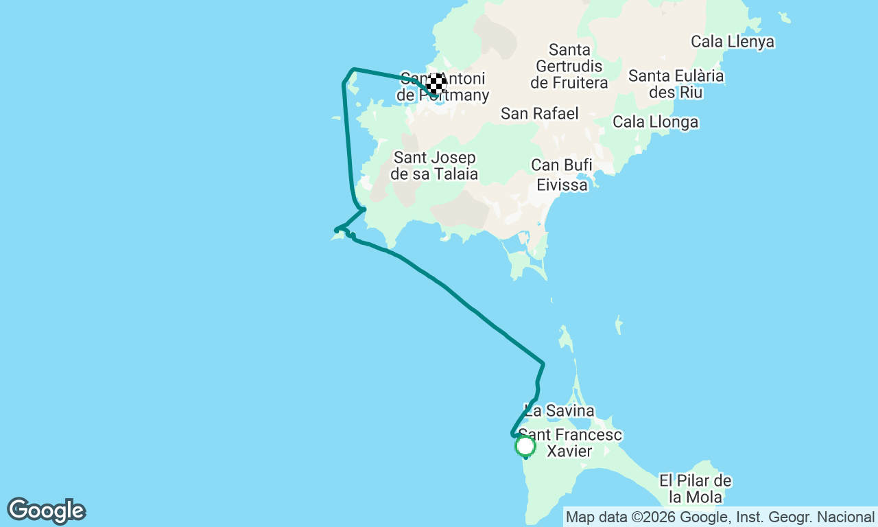Voyage map