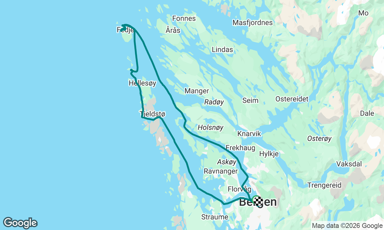 Voyage map