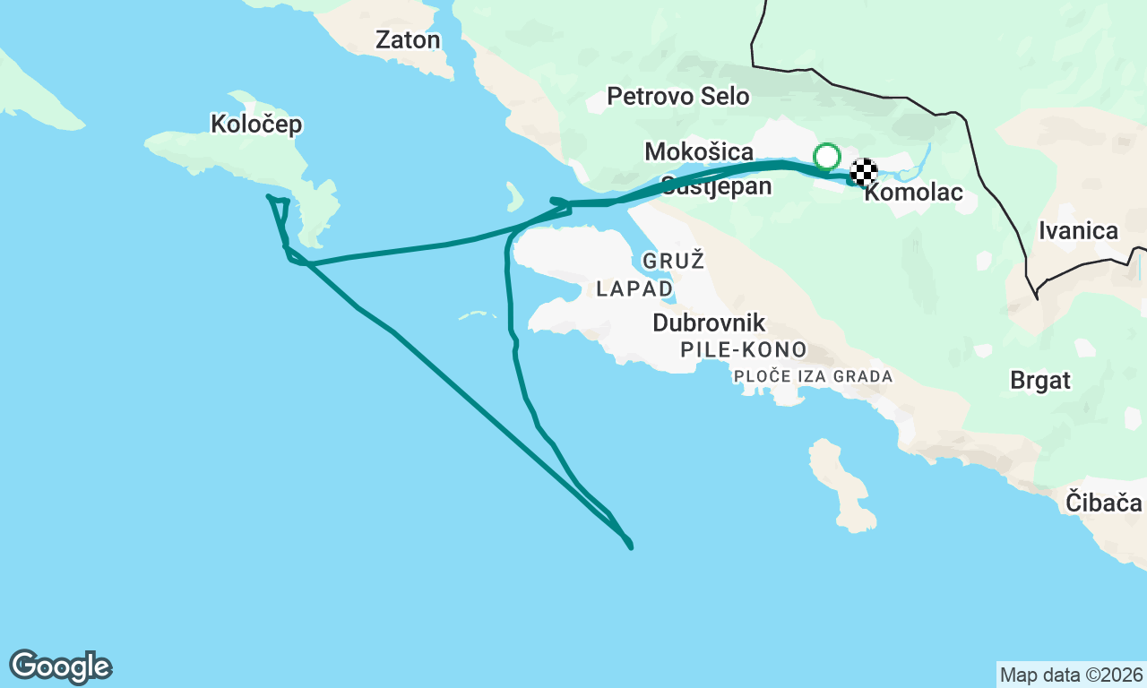 Voyage map