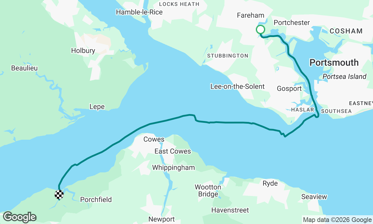 Fareham to Newtown Creek