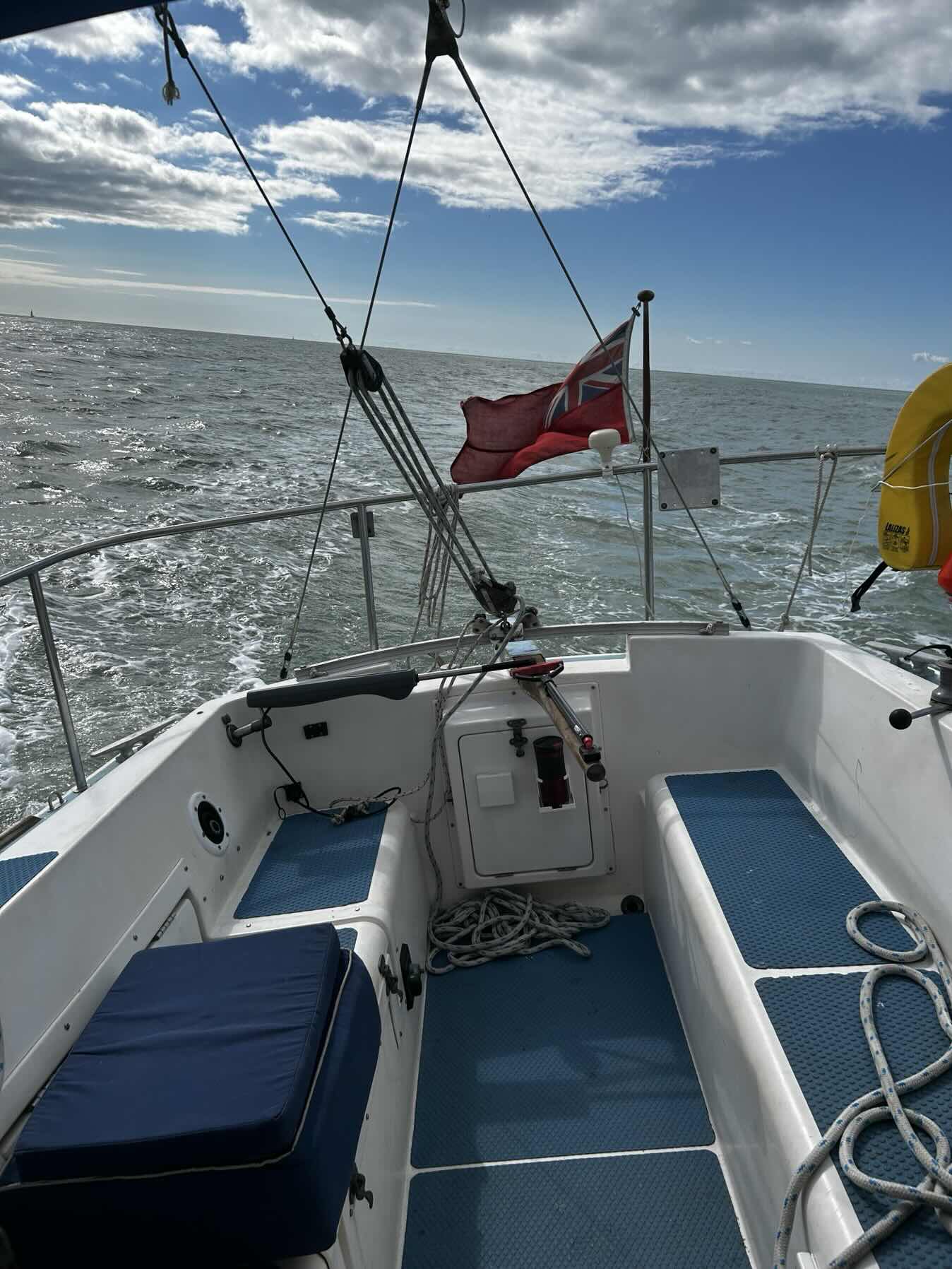Solo sail from Eastbourne _B3BB1490-1F69-403A-8749-8BEB7F929D10