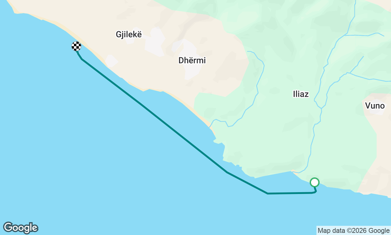 Voyage map