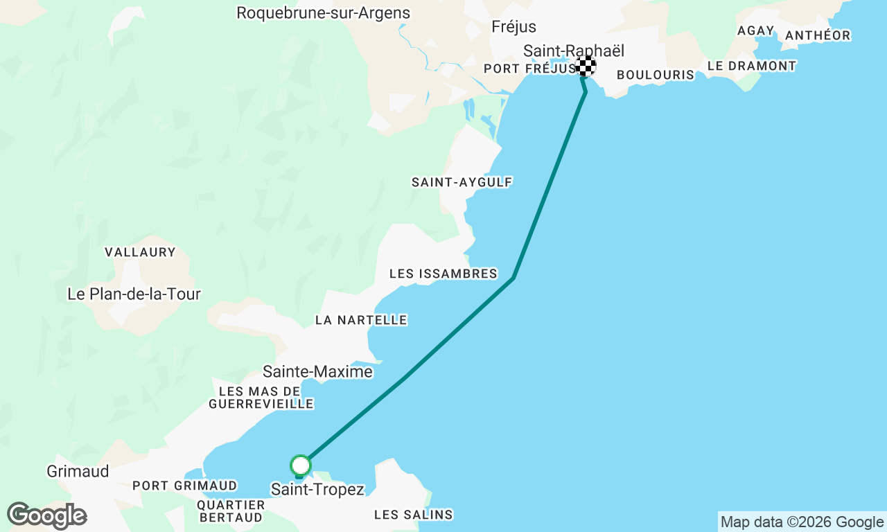 CW35 Saint Tropez to Santa Lucia