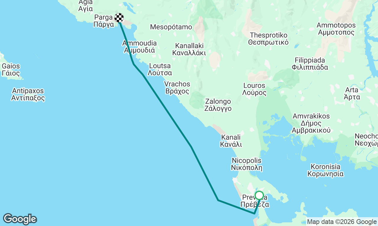Voyage map