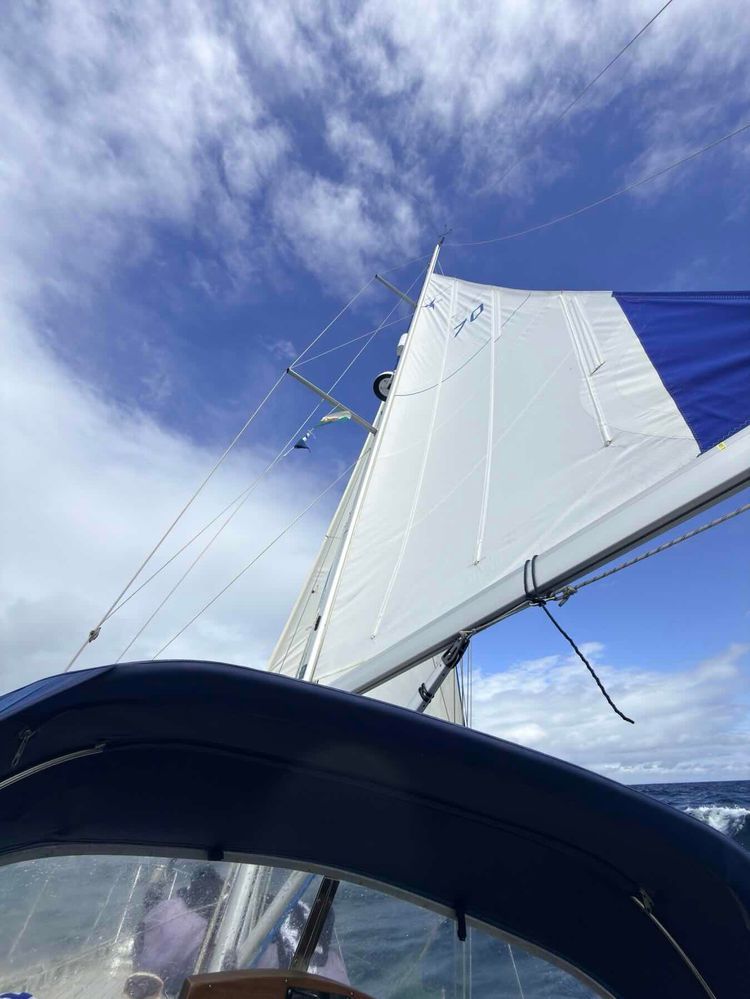 Voyage photo from Peel to the Mull of Galway anchorage