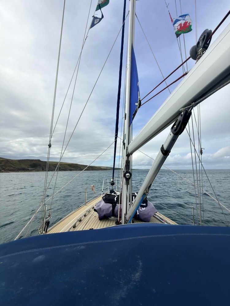 Voyage photo from Peel to the Mull of Galway anchorage