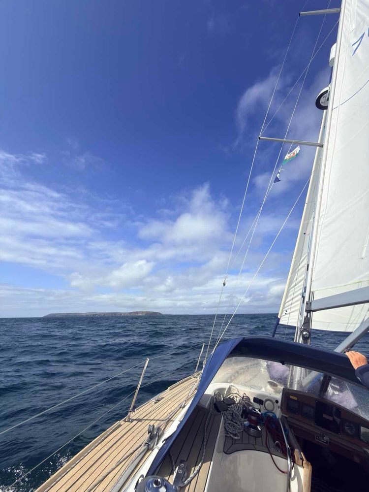 Voyage photo from Peel to the Mull of Galway anchorage