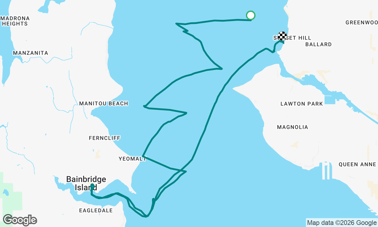Voyage map