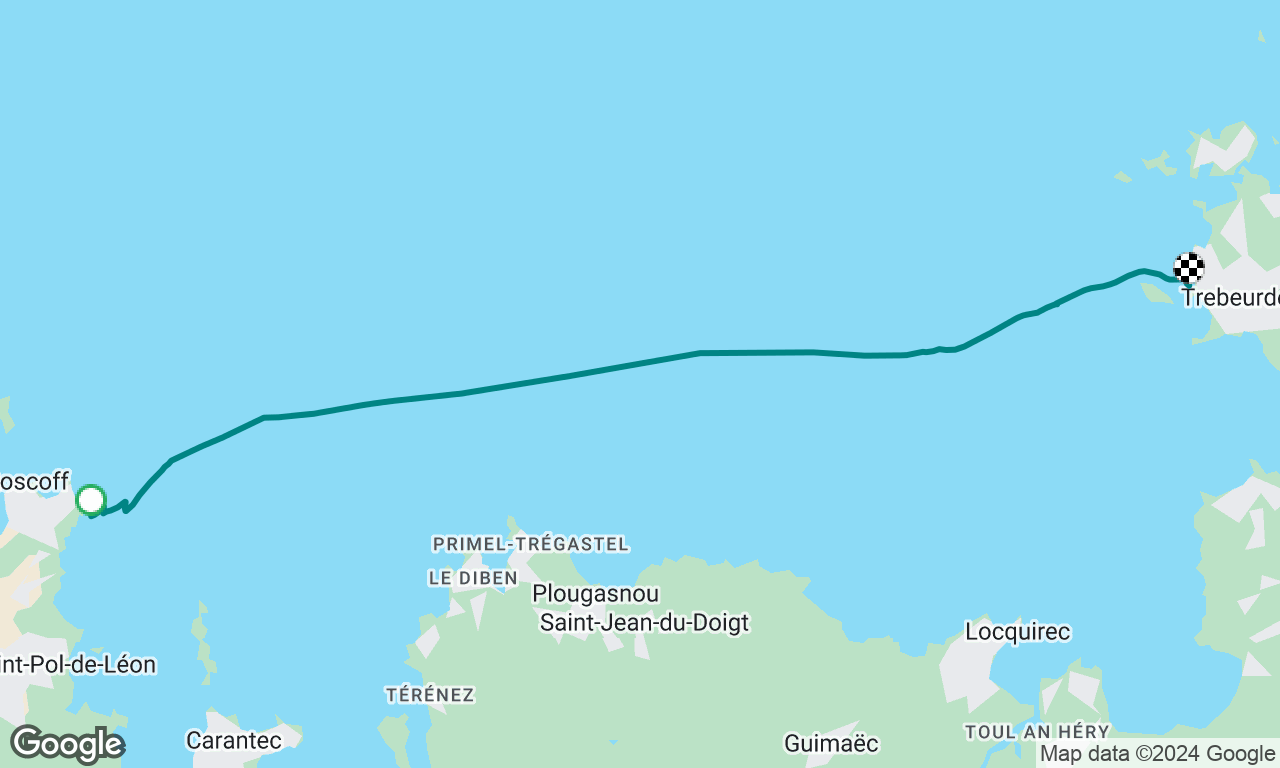 Roscoff to Trebeurden