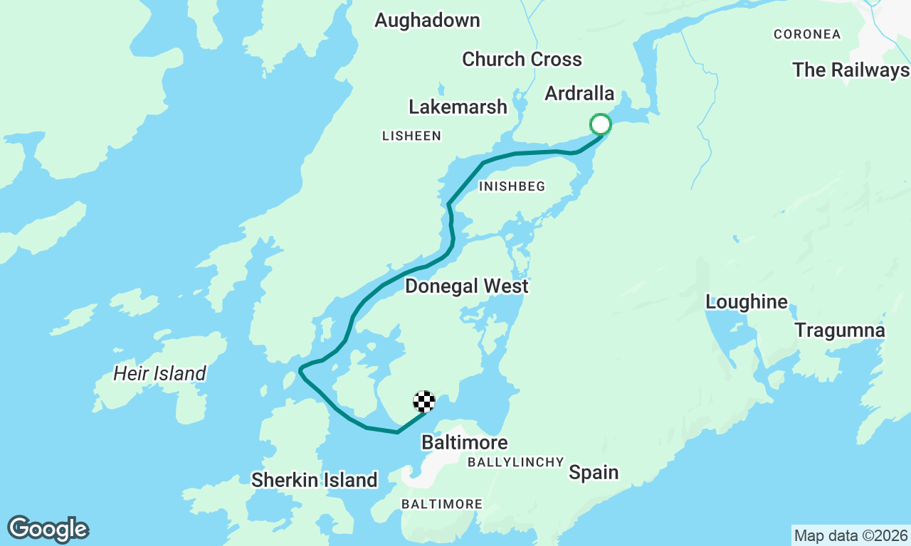 Voyage map
