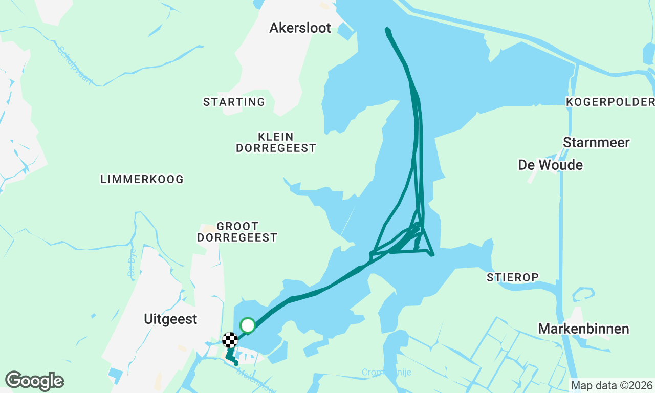 Voyage map