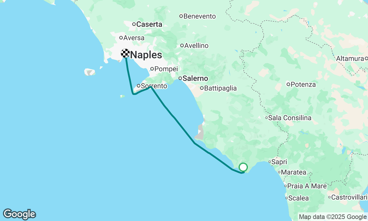 Camerota to Naples