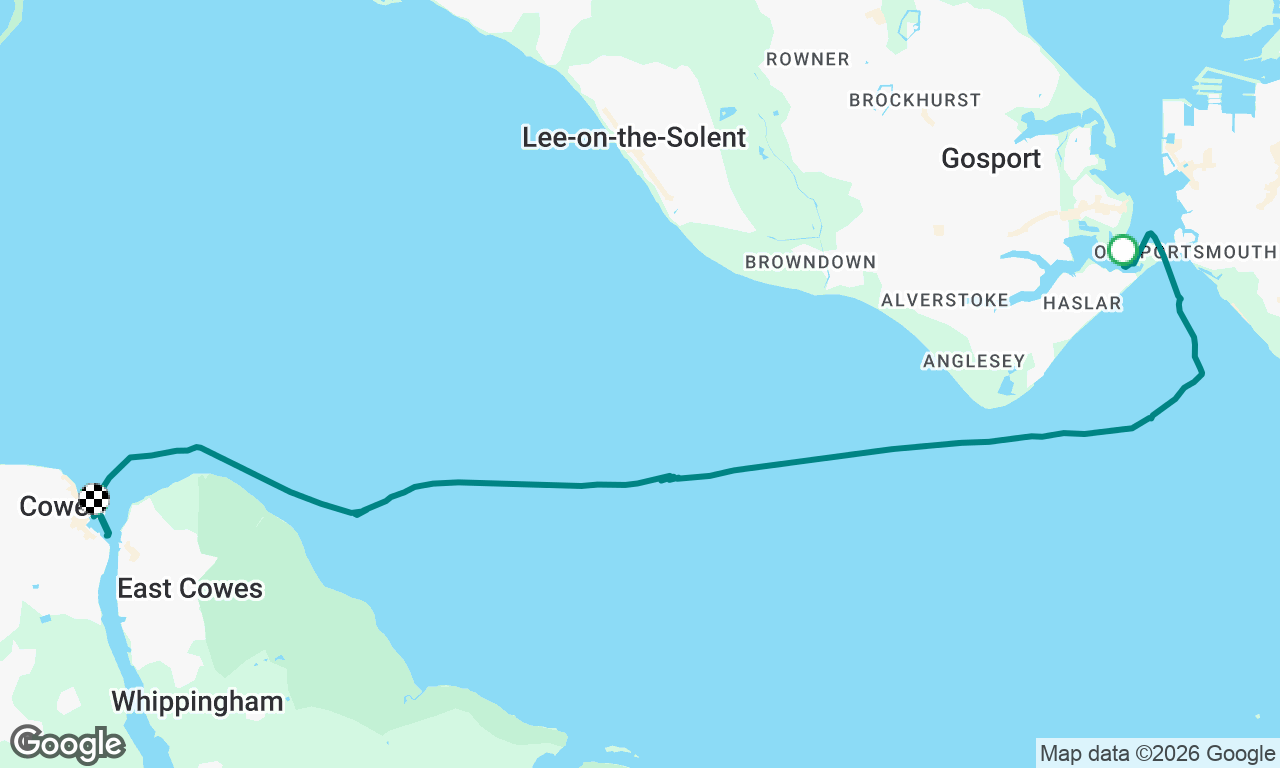 Journey to cowes SOR 26