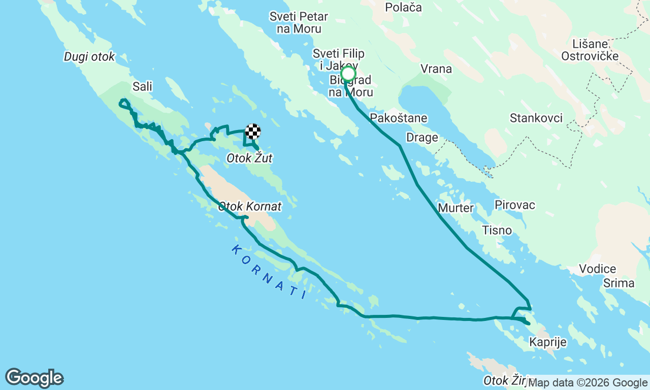 Voyage map