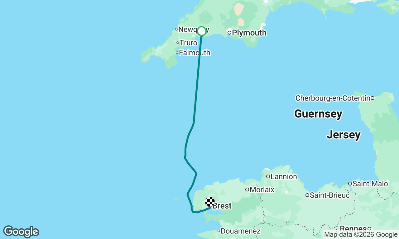 Fowey to Brest