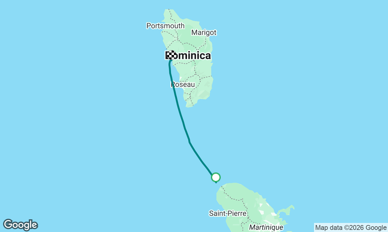 Voyage map