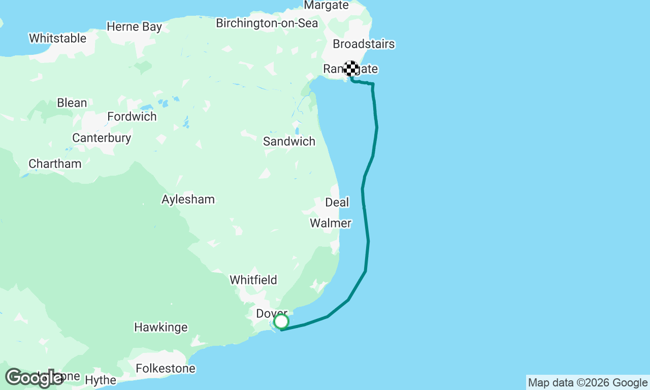 Dover to Ramsgate