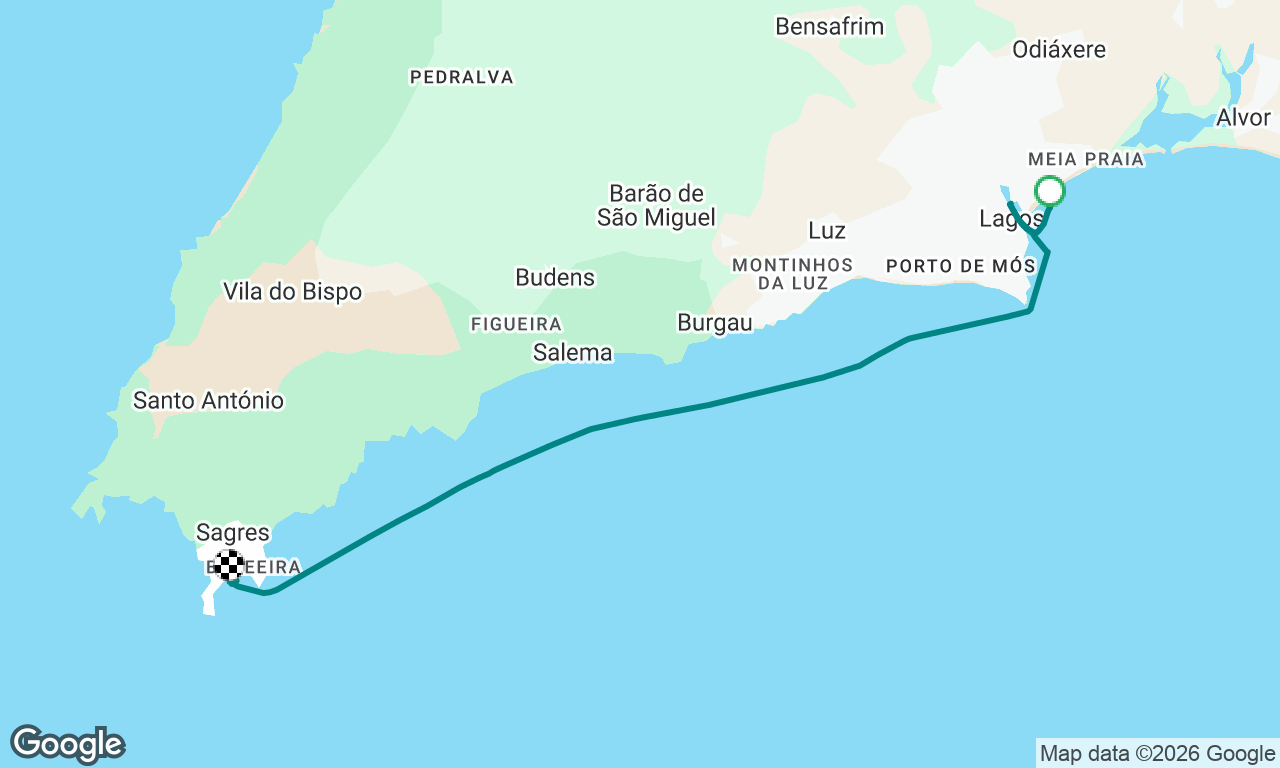 Lagos - Sagres Mareta