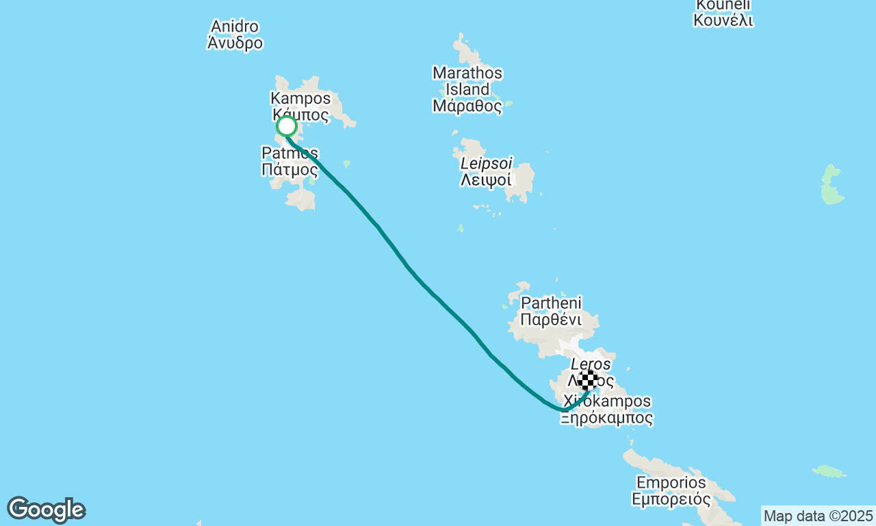 250913 Patmos to Leros