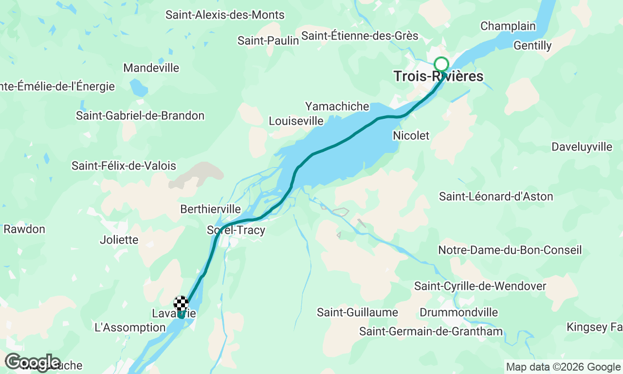 Trois Rivières à Lavaltrie