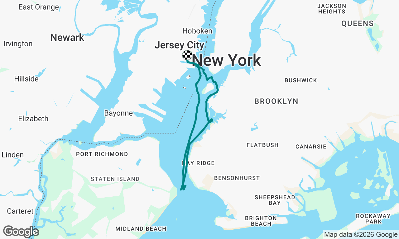 Voyage map