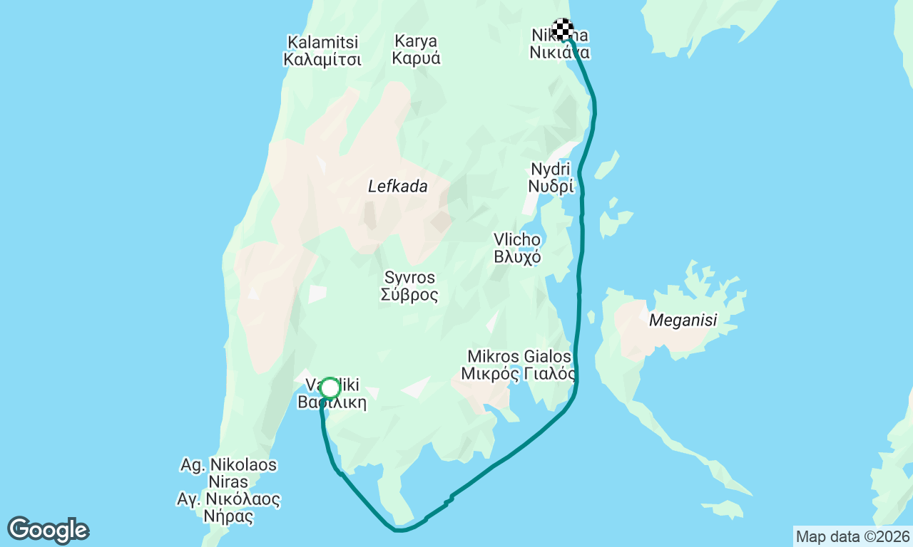 Voyage map