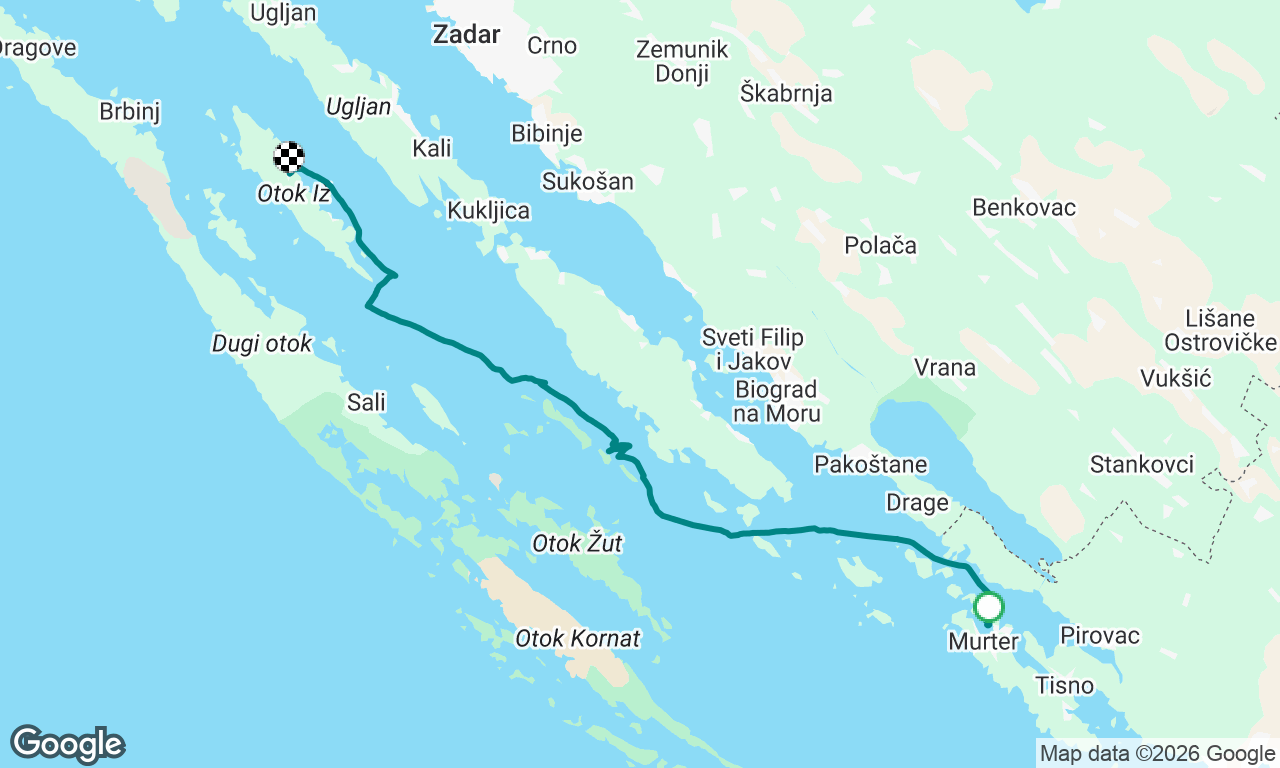 Voyage map