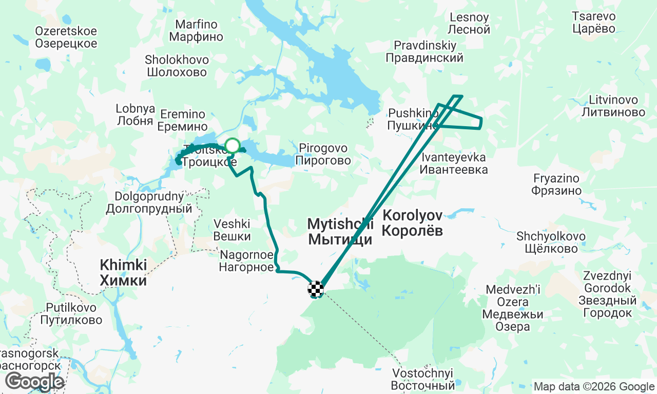 Voyage map