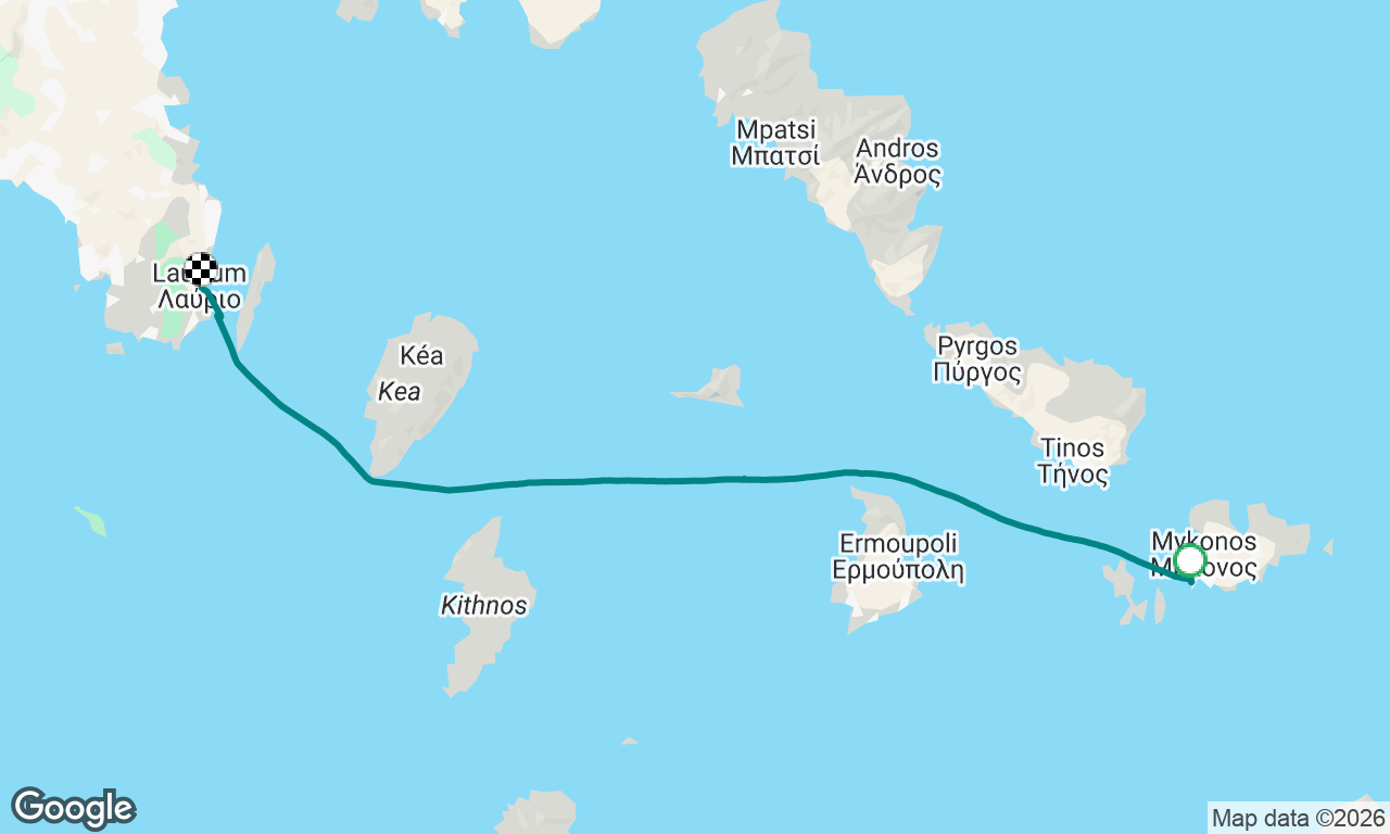 Voyage map