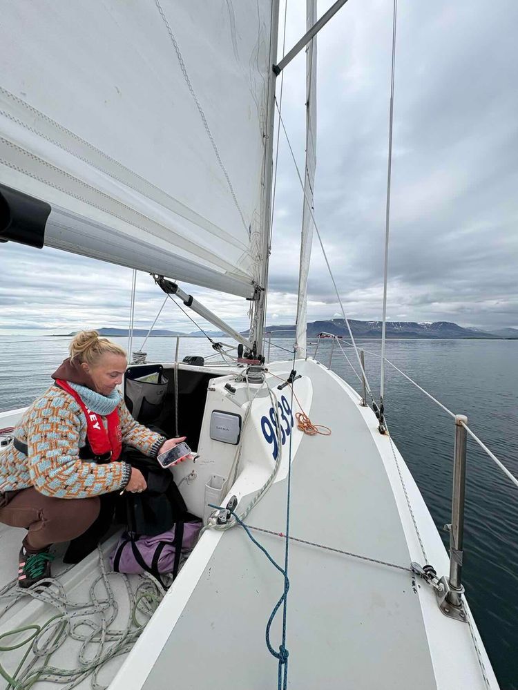 Voyage photo from Fyrsta kvennasigling sumarsins!