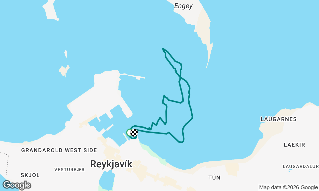 Fyrsta kvennasigling sumarsins!