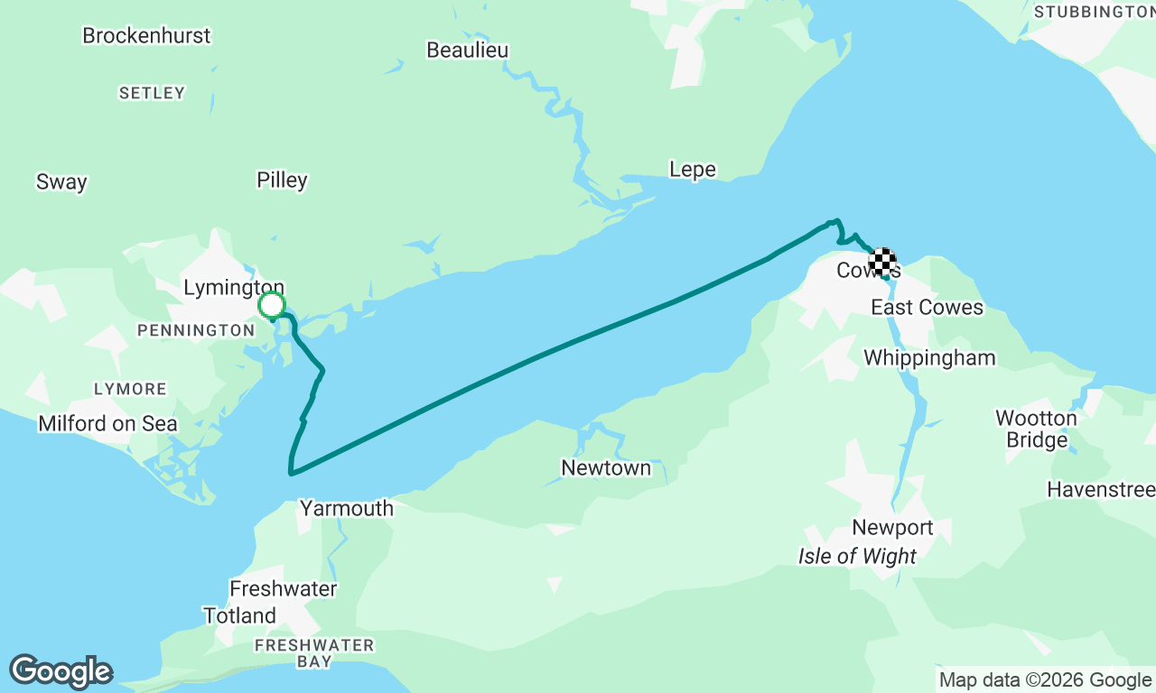 Voyage map