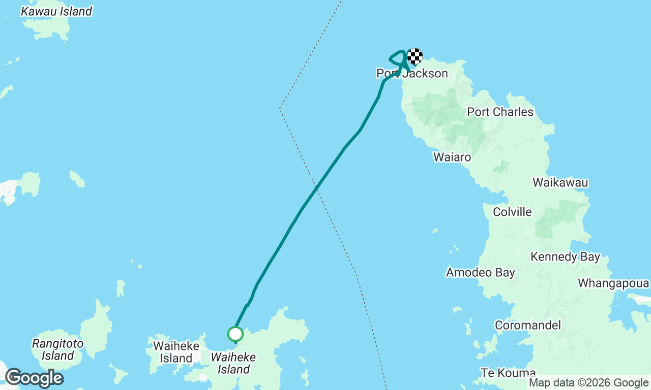 Onetangi to Port Jackson