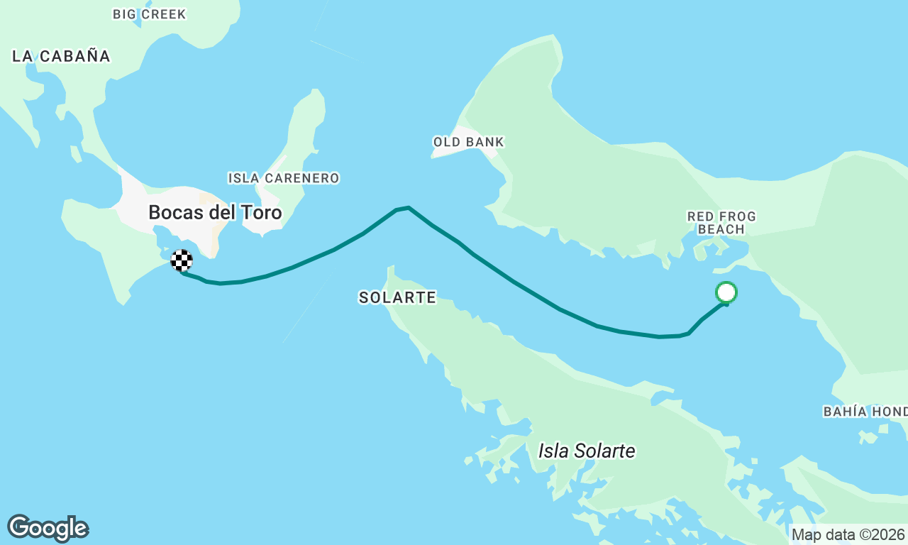 Voyage map