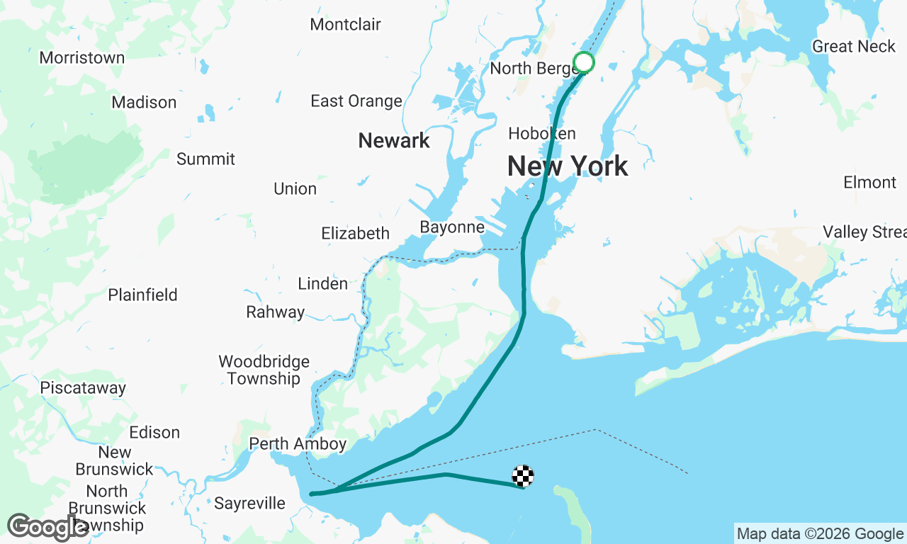 Voyage map
