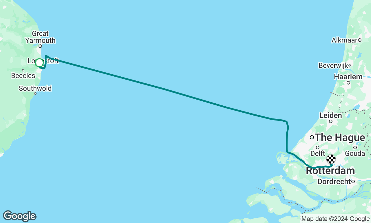 Lowestoft to Rotterdam 