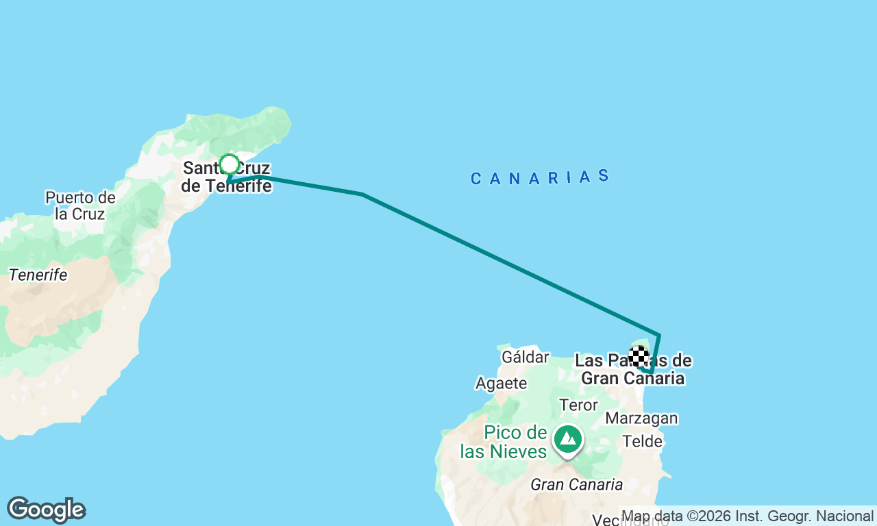 Voyage map