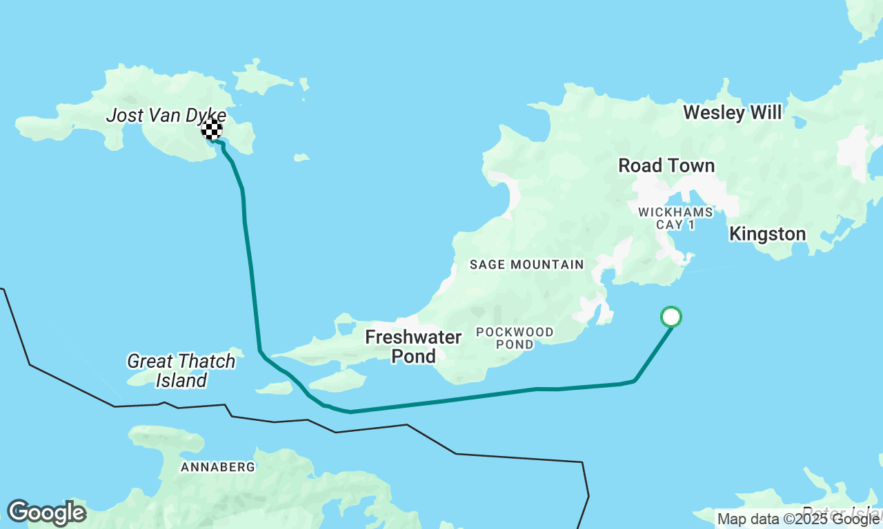 Day 1 Road Town Tortola to Little Harbour Jost Van Dyke 