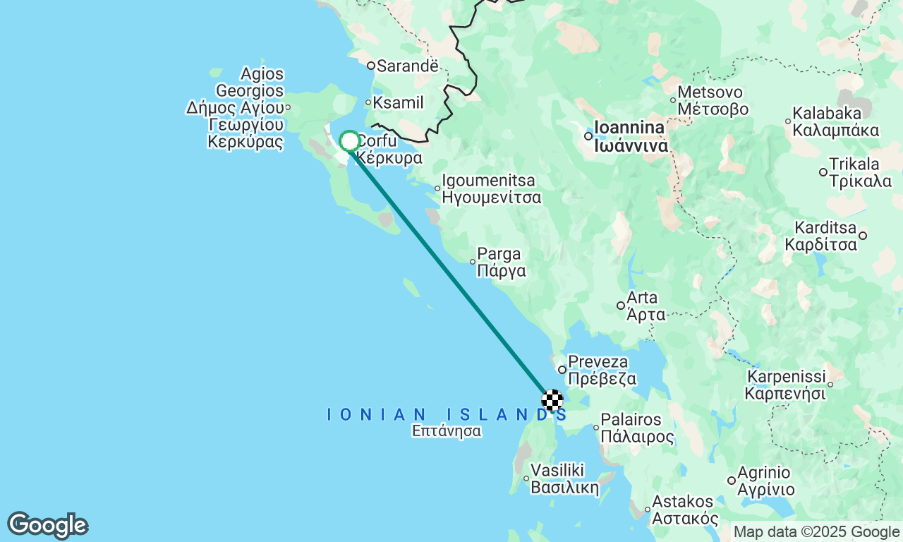 Voyage map