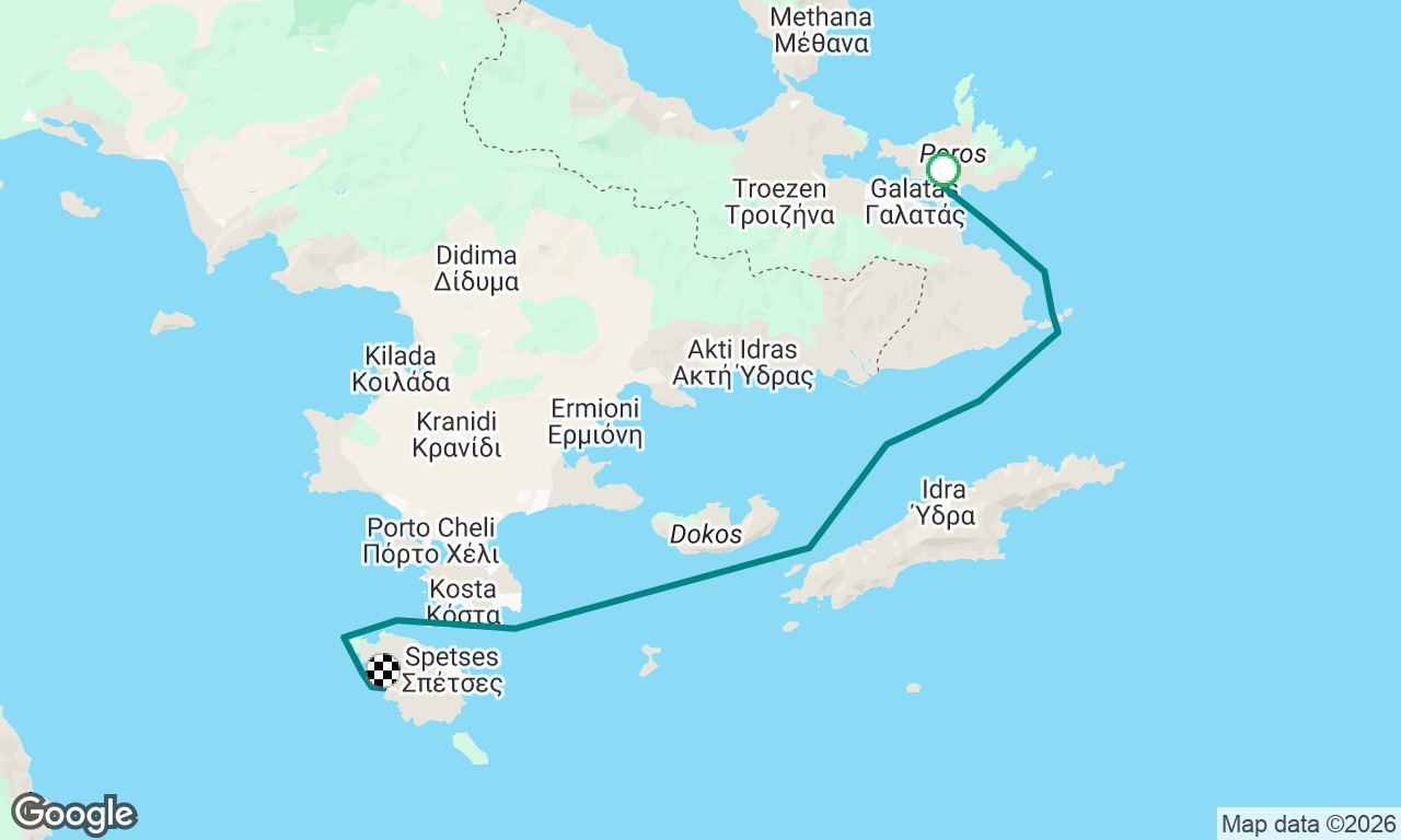 Voyage map