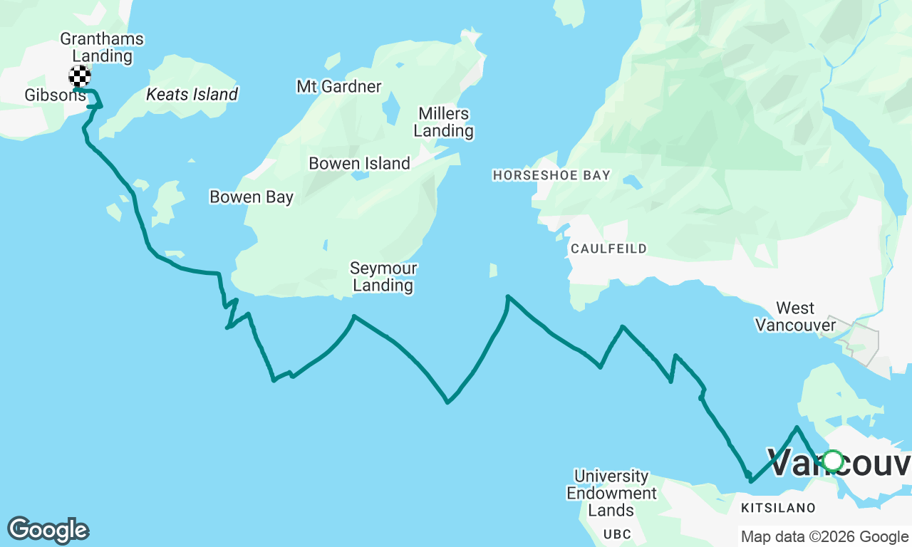 Voyage map