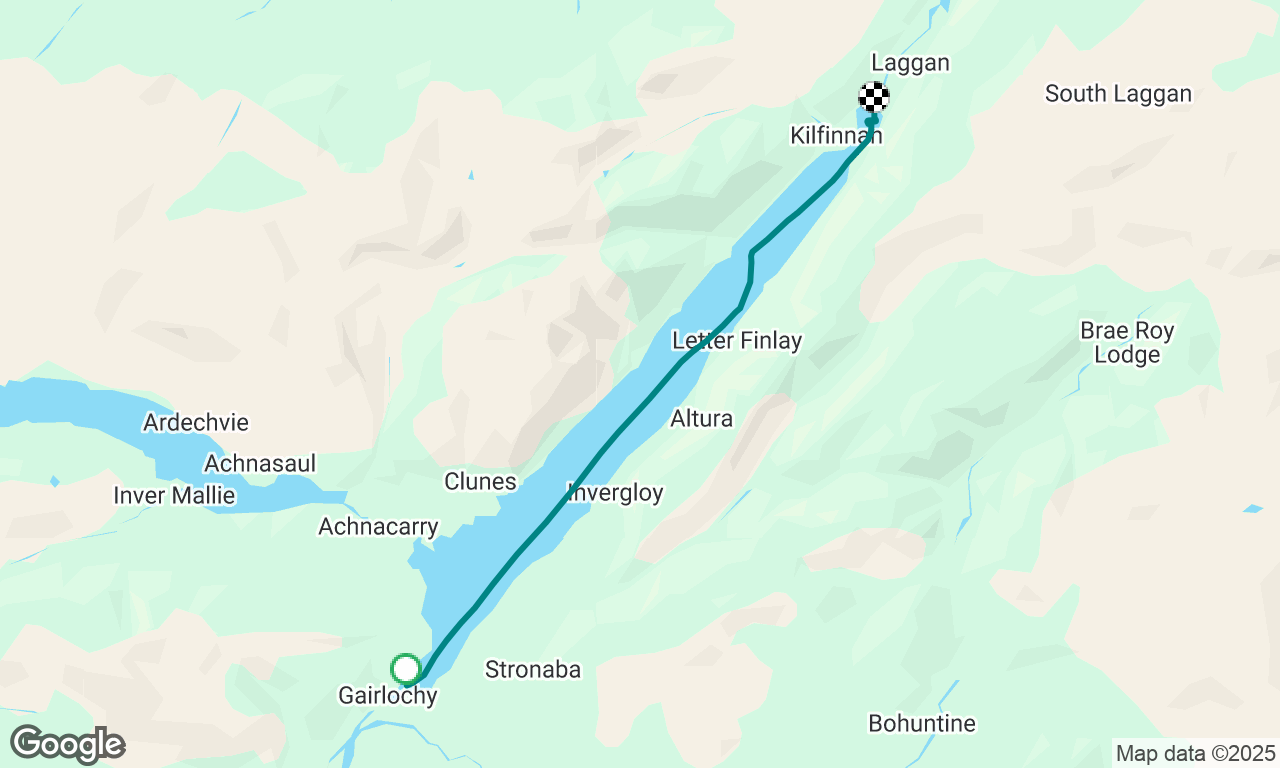 Gairlochy to Laggan