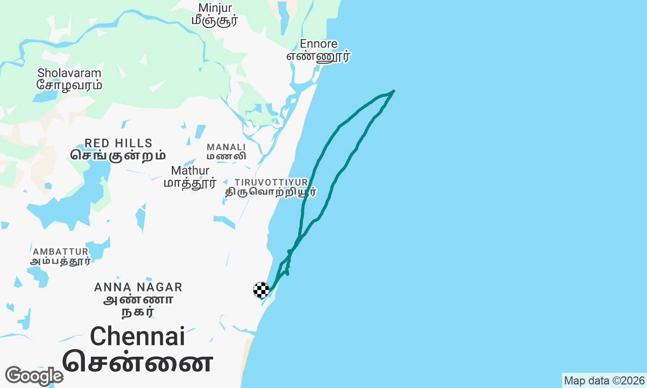 Voyage map
